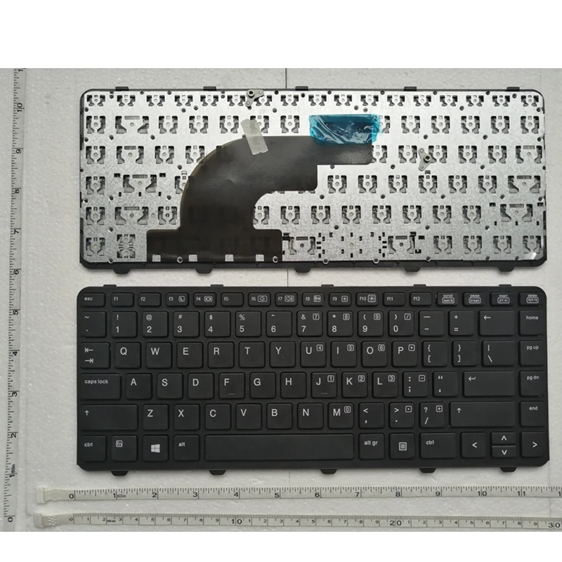 Клавиатура для ноутбука HP PROBOOK 640 G1 645 black US макет 738688 001 736653 V139426BS1 с рамкой без