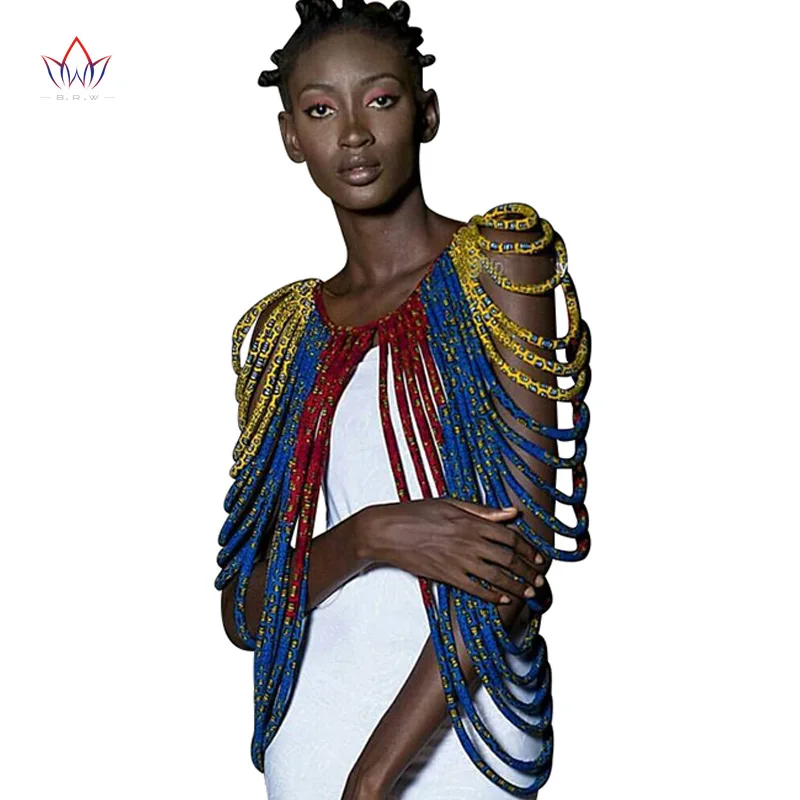 Африканские ожерелья на ремешке ручной работы Анкары модные аксессуары