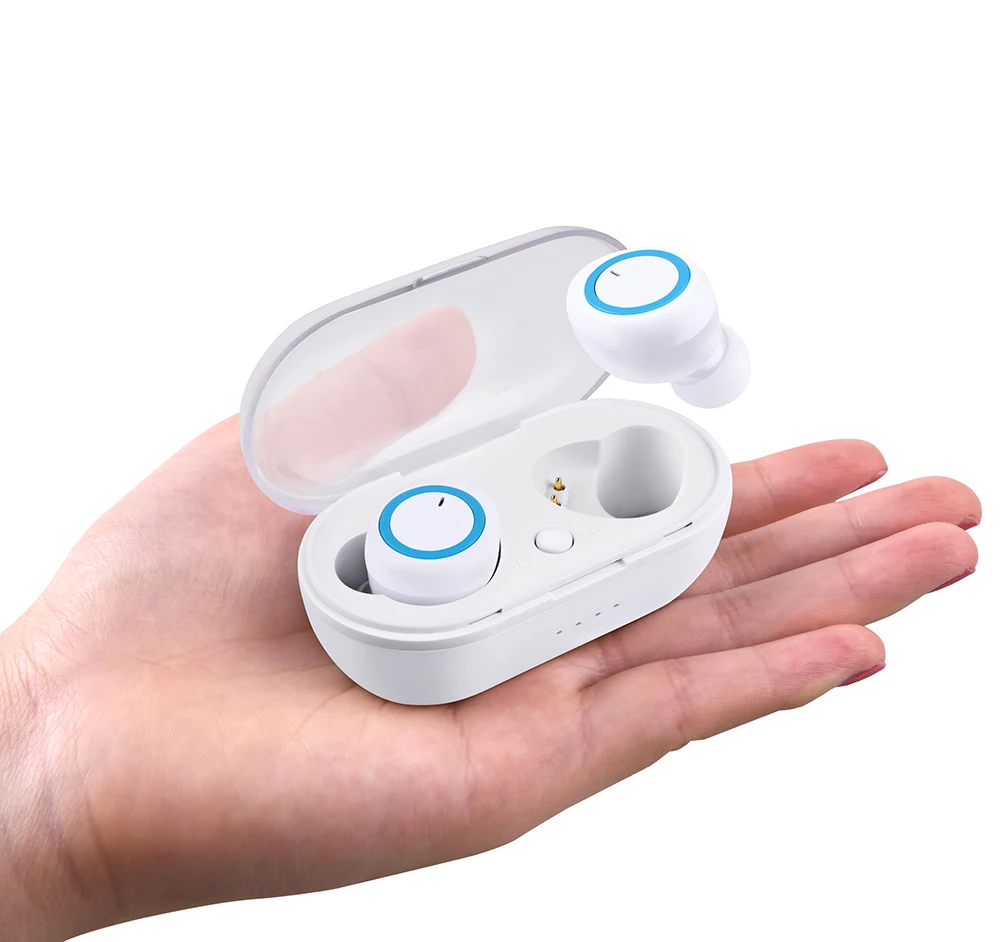 Наушники вкладыши TWS Bluetooth гарнитура 3D стерео наушник двойной микрофон