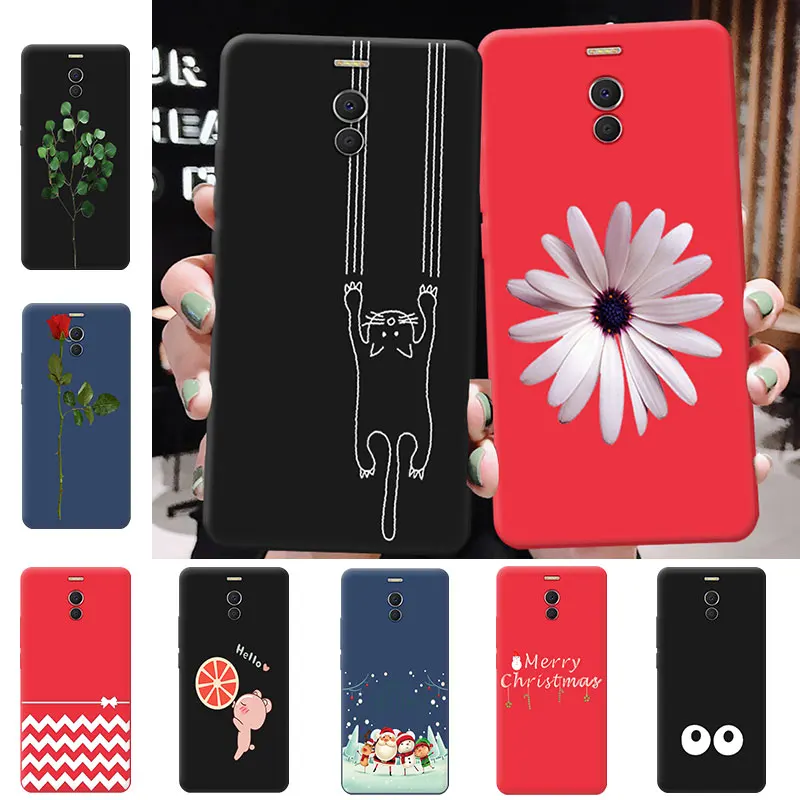 Чехол для Meizu 15 Lite Plus M15 цветной матовый чехол телефона E3/MX6/M5/M6 Note Meilan M5 черный |