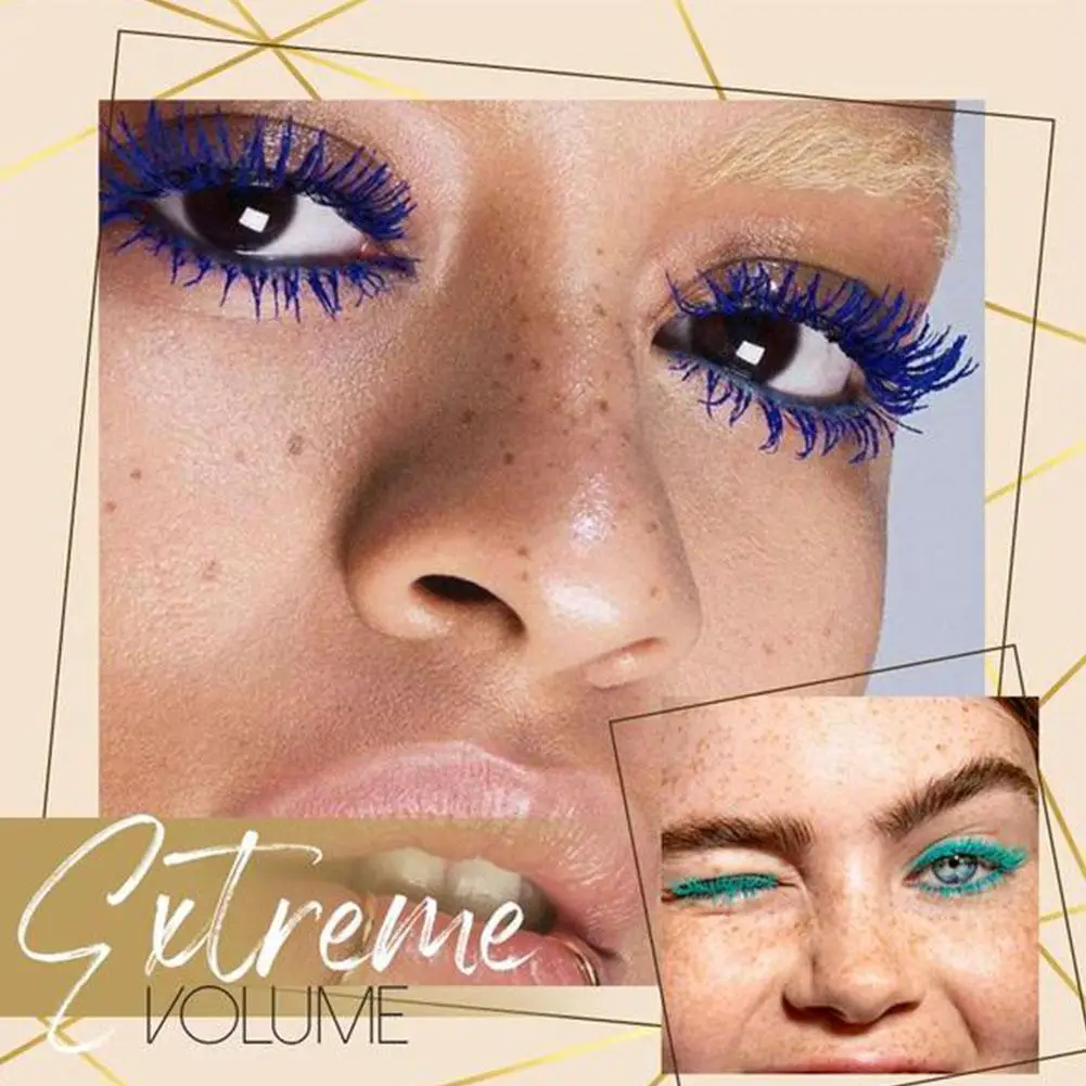 

4d двухцветная тушь для наращивания ресниц, Прививка, водонепроницаемый макияж, накладные ресницы, не выцветает, для женщин и девушек Y9k4