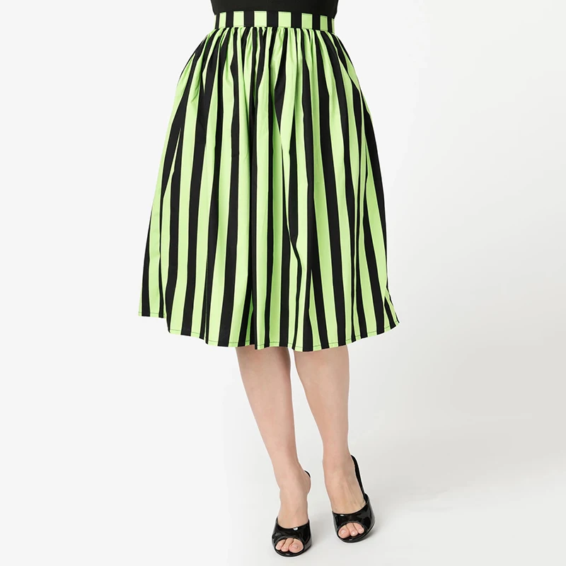 Горячая Распродажа ретро винтажная Женская юбка на Хэллоуин осенне-зимняя