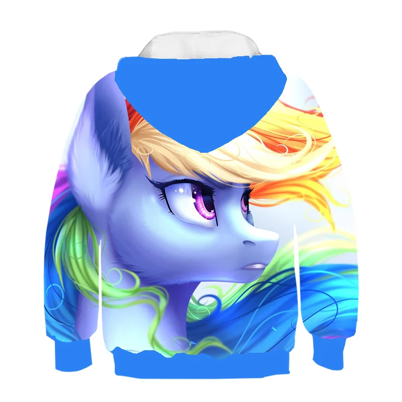 

3D Print Unicorn Hoodies Coat Children Sweatshirts Clothes Pullovers Outerwear Hoodie Boys Girls Tracksuits Street Autumn Tops