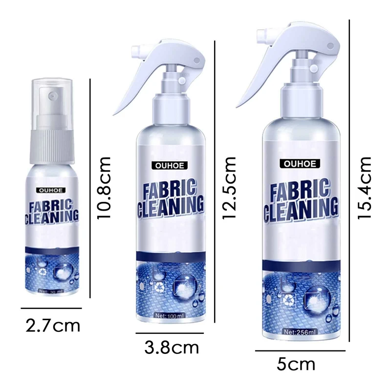 

Car Interior Fabric Cleaning Agent Multi-Functional Auto Internal Accessories Washing Spray Agent Strong Decontamination