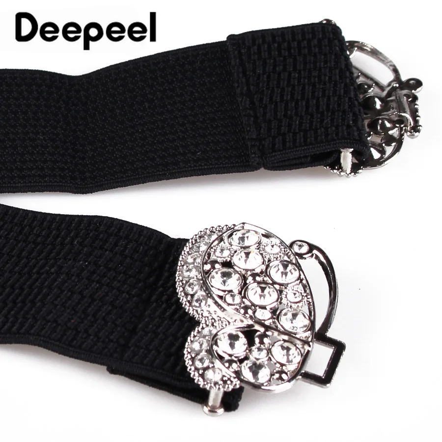 Deepeel 1 шт. 5 8*60 80 см Для женщин черный бриллиант Широкие пояса Hige талии эластичная