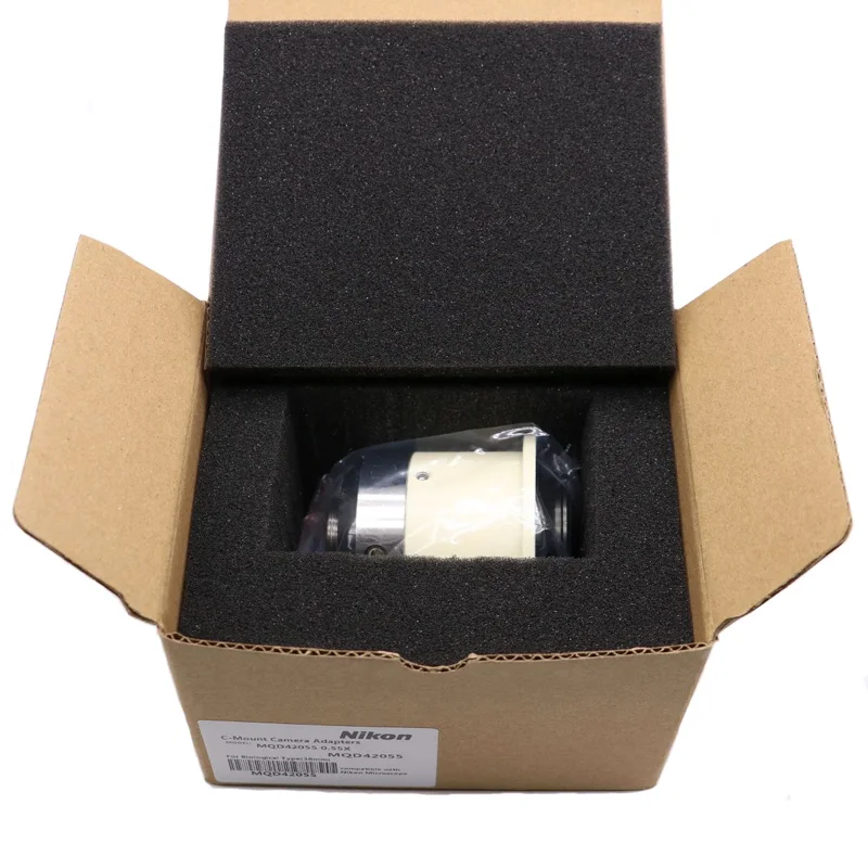 Focusable 0.35X 0.55X Microscope Camera Adapter C mount Adapter for Nikon Trinocular Microscope