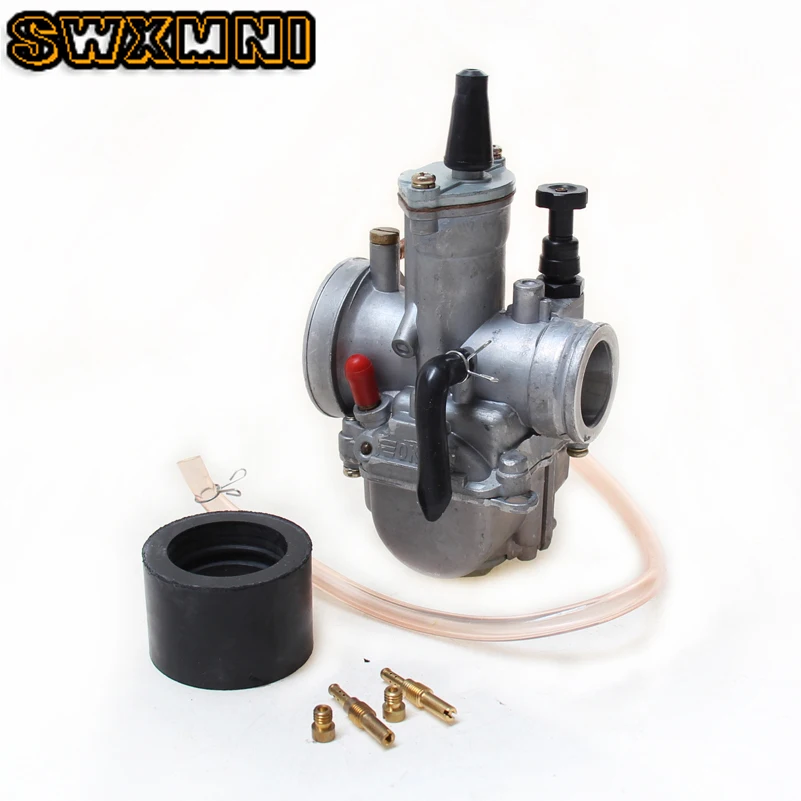 Карбюратор PWK 24 мм для мотоцикла гоночный карбюратор скутера OKO JOG DIO KR150 RTL250 CR80 CR85R