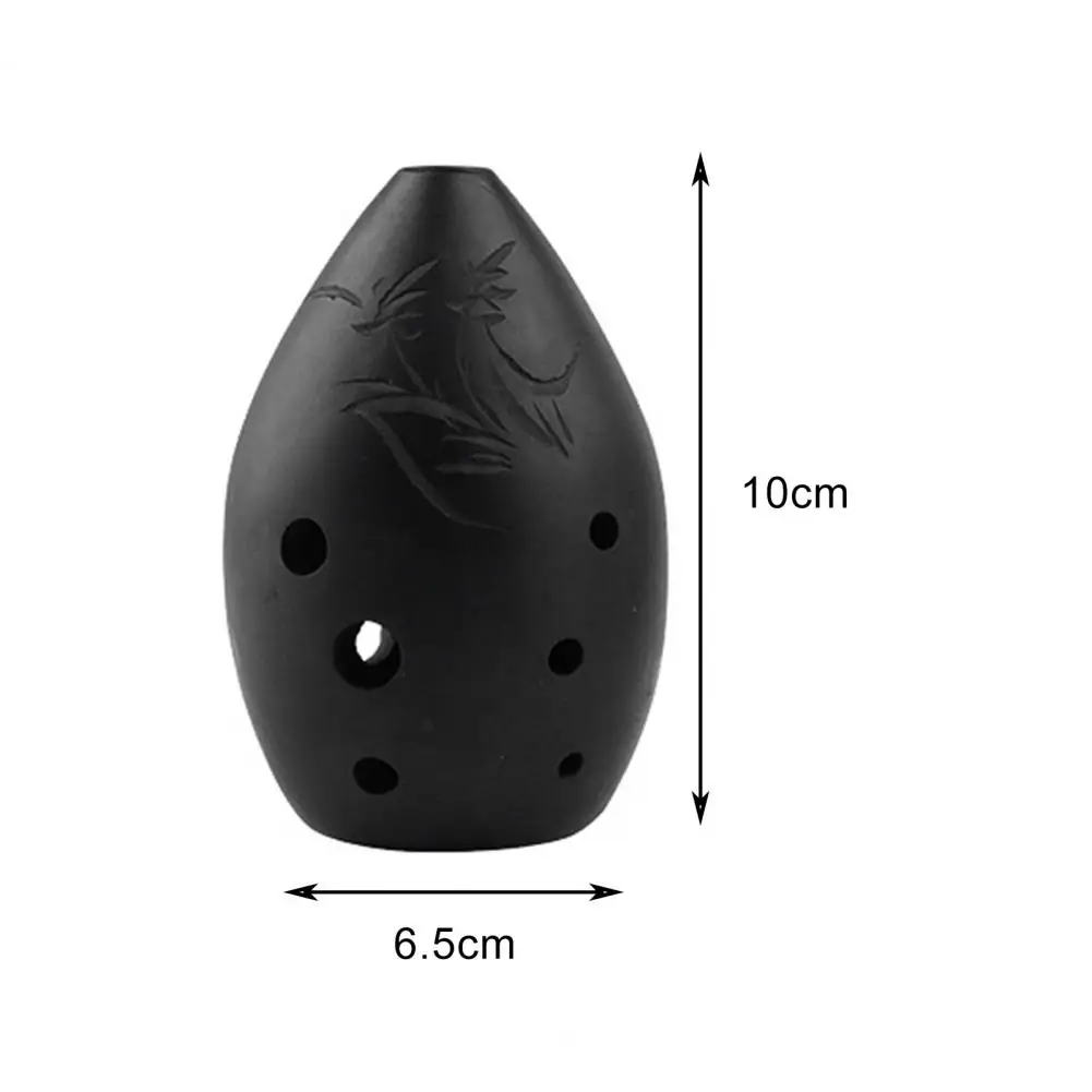Xun 8 Holes C Tone Clay Professional Chinese Flute Ocarina for Beginner | Piccolo