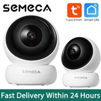 semeca 1080p ip camera tuya smart automatic tracking home security indoor camera surveillance wireless wifi camera baby monitor