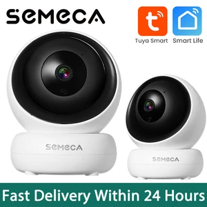 semeca 1080p ip camera tuya smart automatic tracking home security indoor camera surveillance wireless wifi camera baby monitor free global shipping