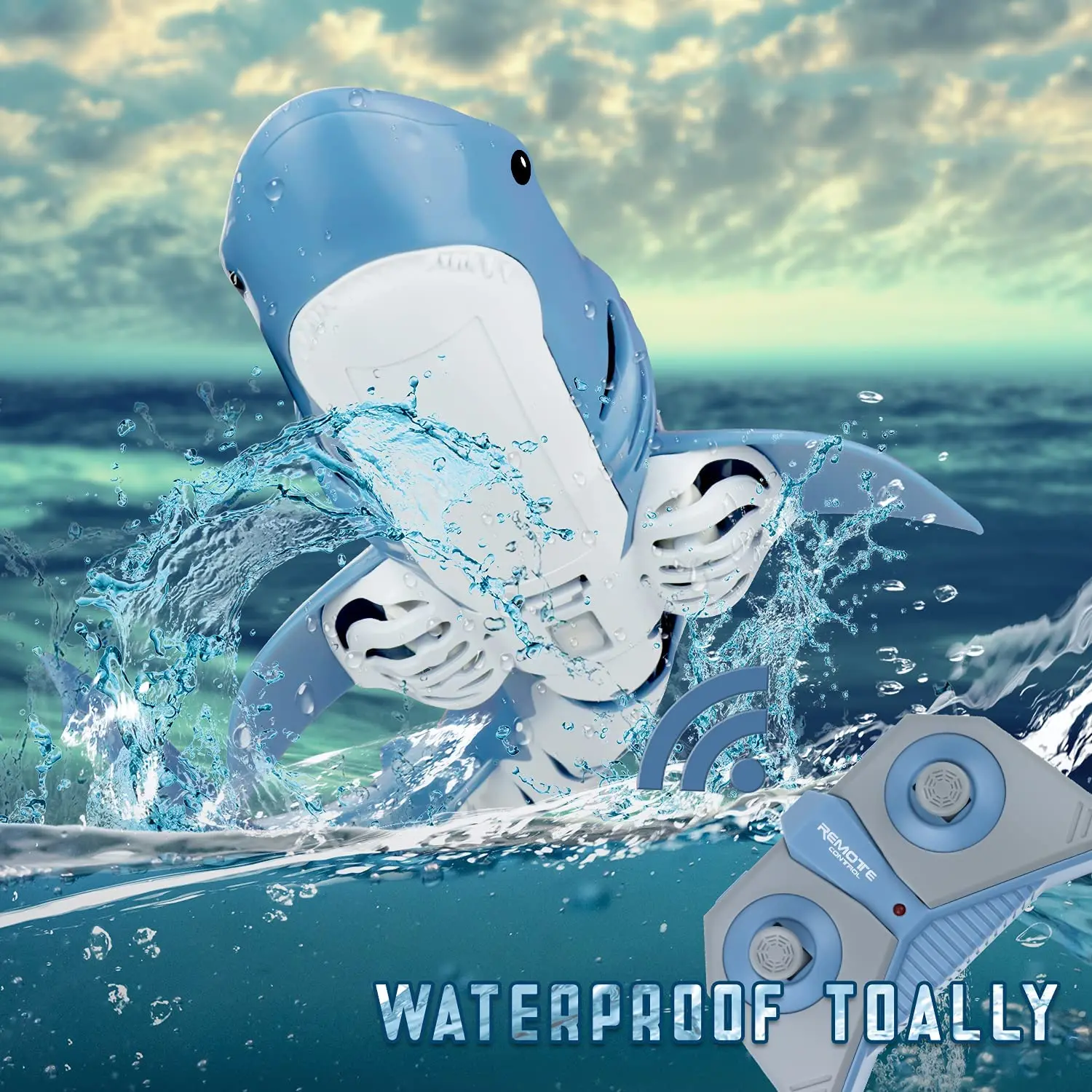 Игрушка-Робот Детская с пультом ДУ для бассейна и ванной | Игрушки хобби