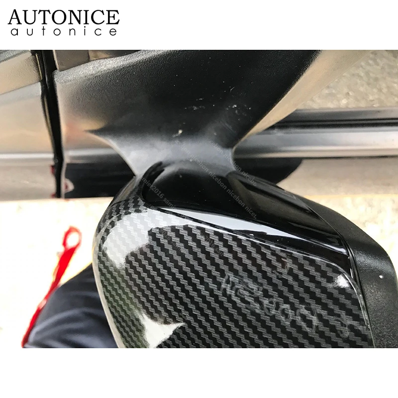 2 шт. накладка на зеркала заднего вида из углеродного волокна подходит для ford Focus RS