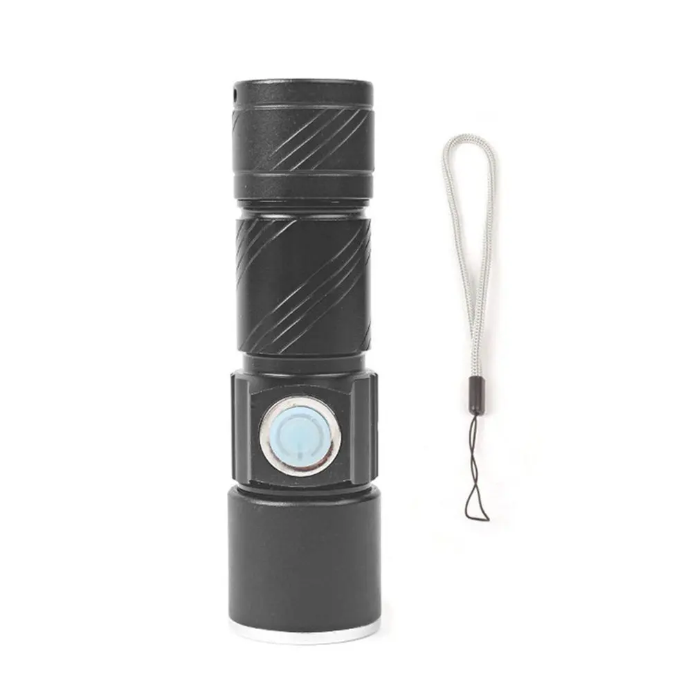 

Portable Mini USB Rechargeable Flashlight Multifunctional Torch Waterproof IPX6 for Outdoor Night Riding/Camping/Emergency