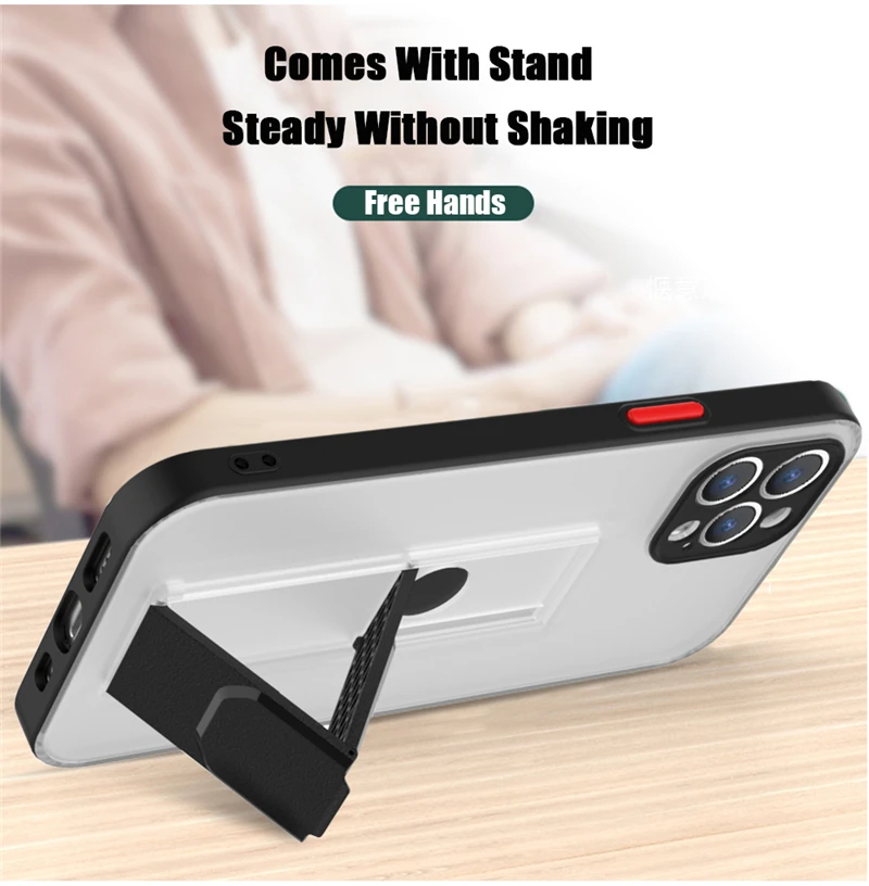 Противоударный Матовый Прозрачный чехол для телефона iPhone 12 Mini 11 Pro Max mini X XS XR 8 Plus