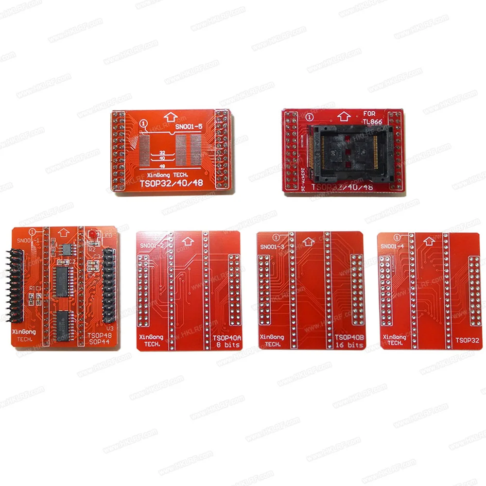 6 шт. программирующий адаптер Minipro TL866 Plus TSOP32 TSOP40 TSOP48 Base TSOP 32 /40/48 | Компьютеры и офис