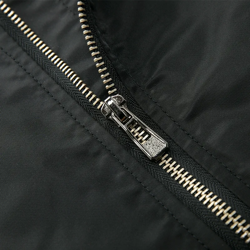 Мужская спортивная куртка-пилот с воротником-стойкой и длинным рукавом | одежда