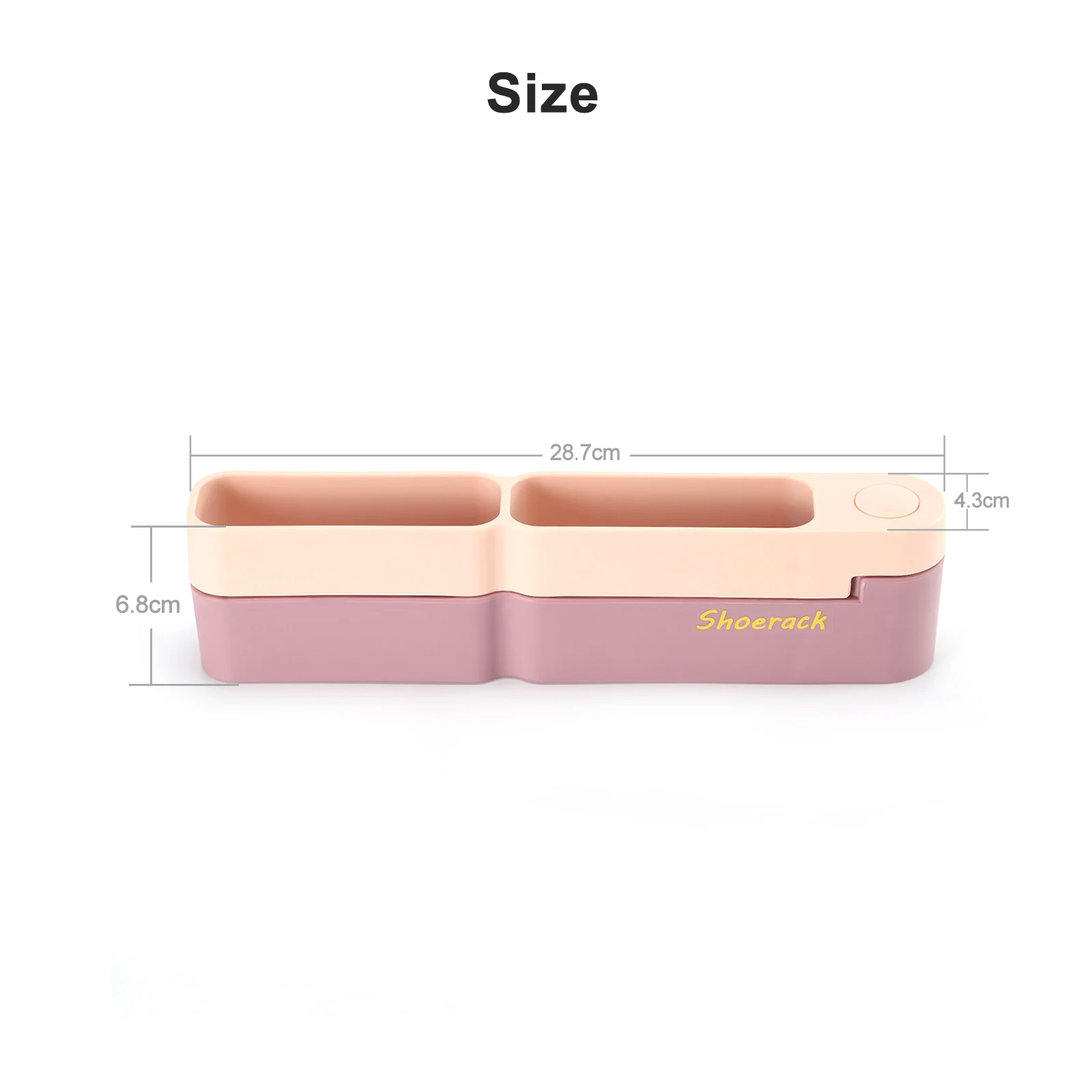 

Creative Rotation Wall Mount Shoes Rack Plastic Punch-free Shoes Stand Bathroom Shelf Storage Organizer Home Accessories