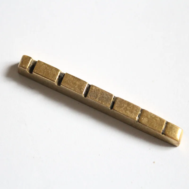 

One pcs Brass Guitar Nut Sized 43x3.5x5mm for Guitars