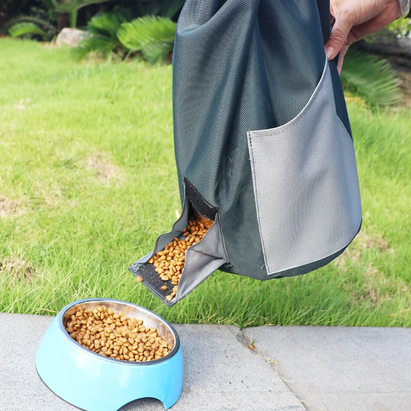 

Aapet 1pc Portable Dog Bowl Pet Feeding Station Pet Feeder Outdoor Pet Bowl Dog Puppy Food Container Travel Bag Pet Accessories