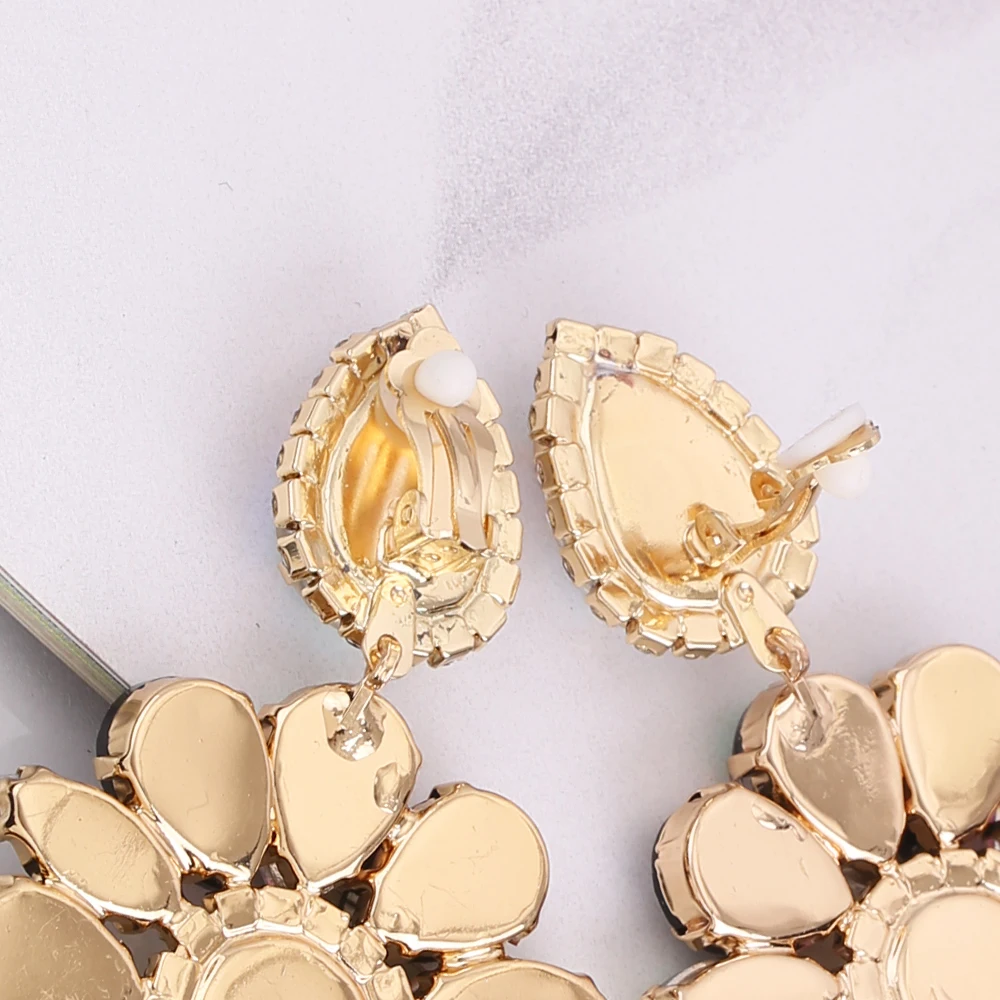 Серьги женские в стиле бохо с подвеской Стразы | Украшения и аксессуары