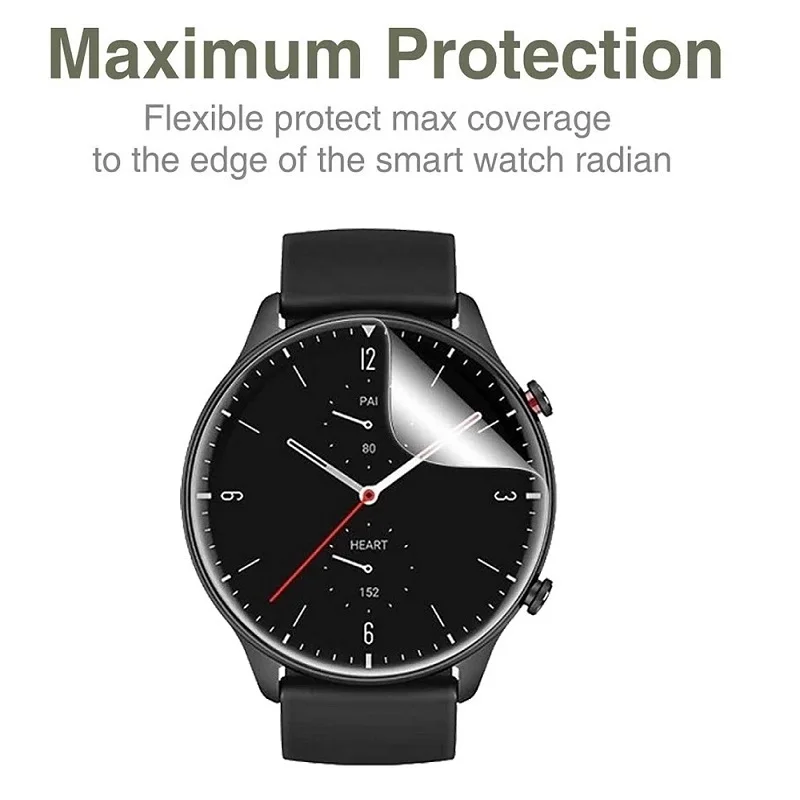 Защитная пленка для экрана с полным покрытием Amazfit GTR 2e 2 3 Pro (не стекло) |