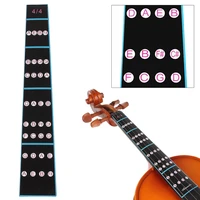 44 black professional violin fingerboard sticker fretboard note label fingering chart practice for beginner violin parts