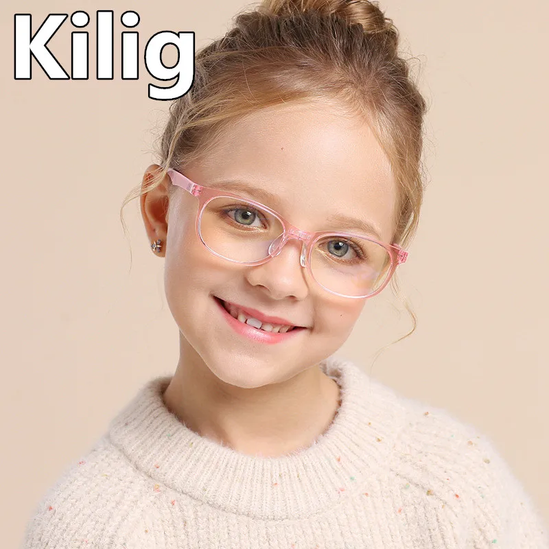 2020 детский анти-синий светильник очки для детей TR90 свечи сотовый телефон