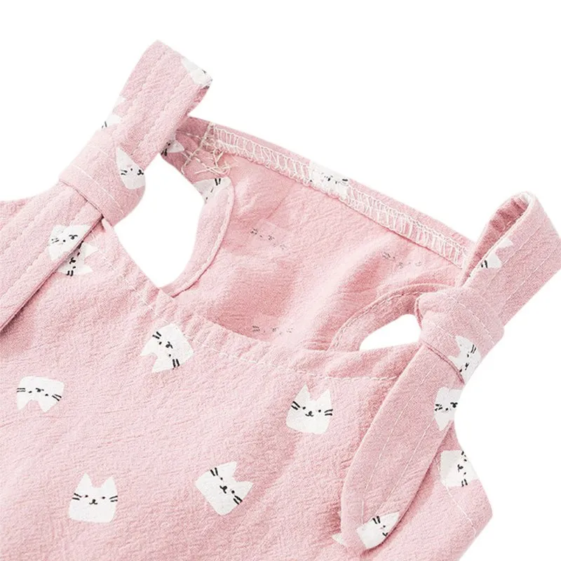 Pet Dog Small Fresh Halter Top Camisole Dress Spring Summer Skirt Supplies For Medium |