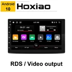 Автомобильный мультимедийный плеер Hoxiao Android10, универсальный плеер 2 Din с 7-дюймовым экраном, Bluetooth, Wi-Fi, Mirrorlink, FM, RDS, Carplay, BT, с камерой DVR
