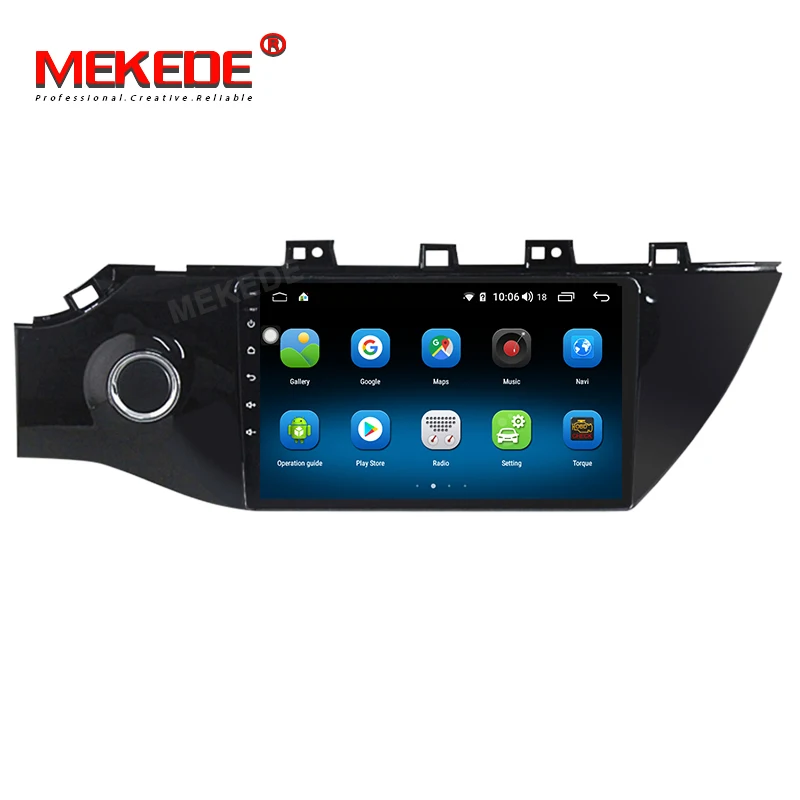 Бесплатная доставка 10 1 дюймов 4G + 64G 8 ядер android 9 0 автомобильный dvd для kia k2 rio 2016 2017