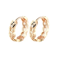 sa silverage 925 pure silver 18k gold rose gold hollowed out earrings for women 925 sterling silver earrings women jewelry