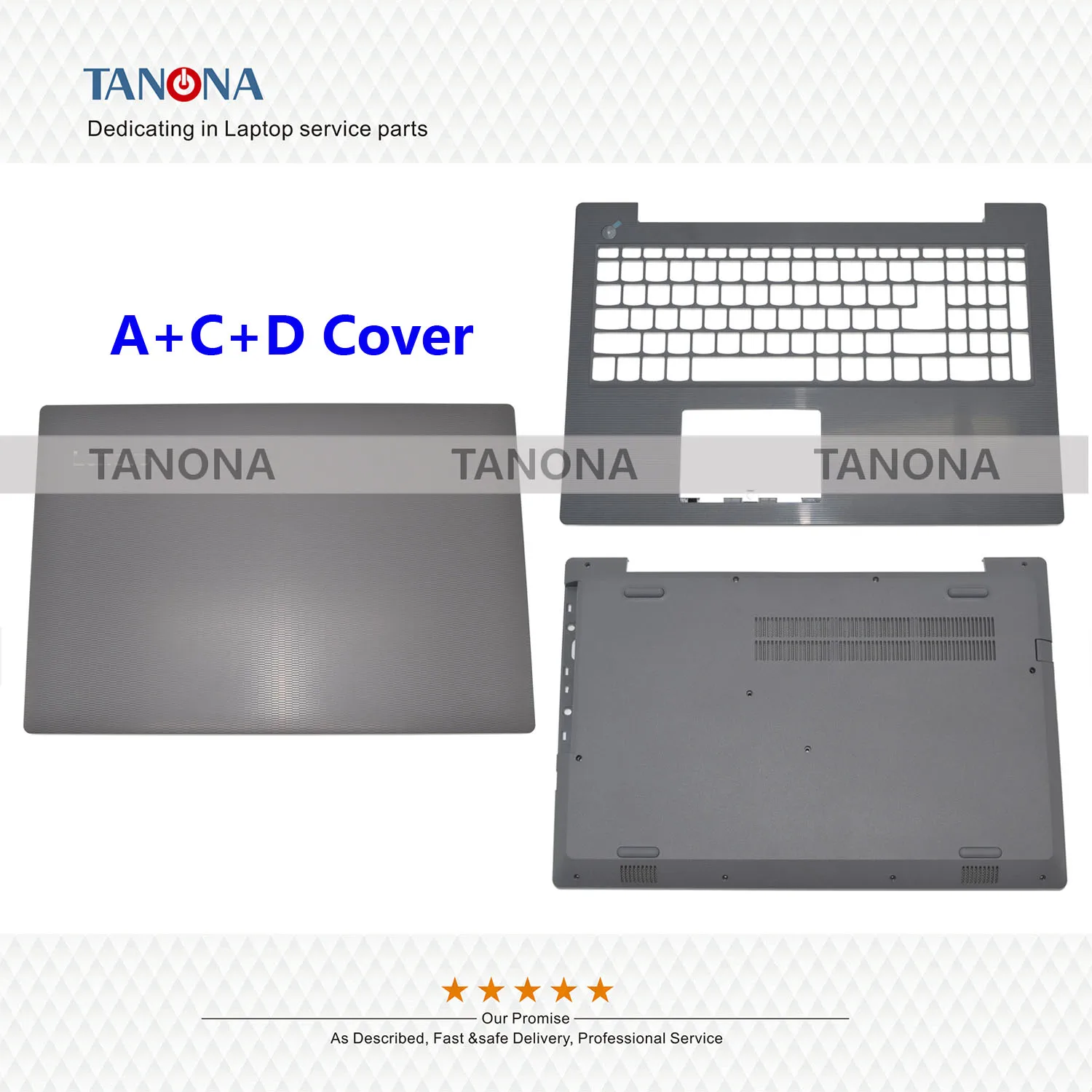 Оригинальная новая 5CB0R28213 5CB0R33568 серый для Lenovo Ideapad V130 15 15IKB задняя крышка + Palmrest