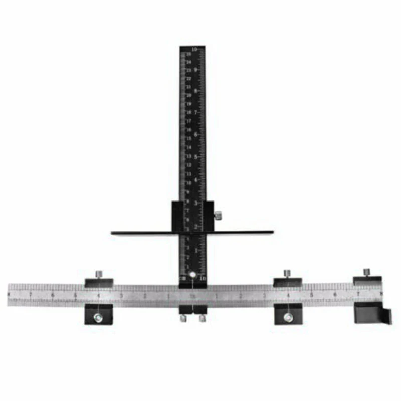 

1*Adjustable Position Tools Cabinet Hardware Installation Jig Woodworking Fit