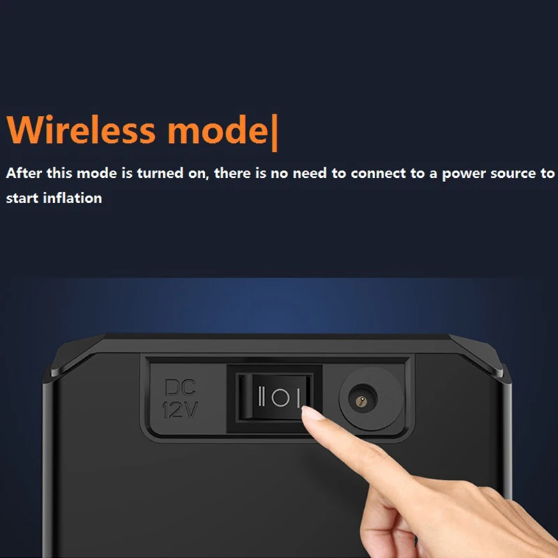 comprar 120psi Portátil Compressor De Ar Com Fio E Sem Fio Dupla Utilização Digital Pneu Inflator Bomba De Ar Para 12v Carro Da Motocicleta Bicicleta
