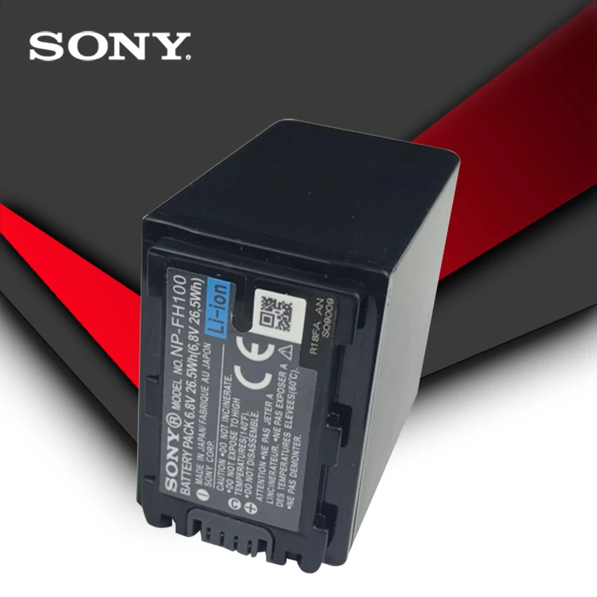 2 шт./лот Sony Original NP-FH100 NP FH100 Аккумулятор для камеры задняя фотография | Электроника