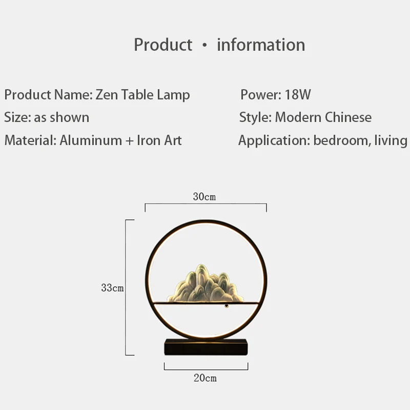 

Creative Chinese Table Lamp LED Desktop Decor Light Monkey King Style Night Lights for Living Room Bedroom Study Antique Decorat