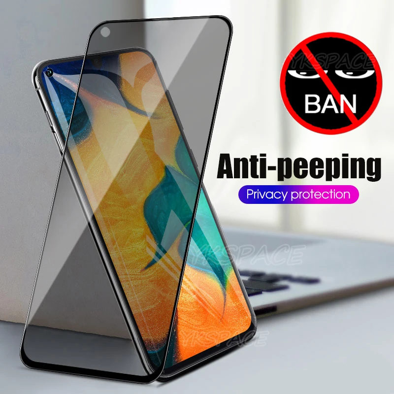 

Full Cover Privacy Screen Protector For Huawei Nova 3 3i 4 5 5i Pro 5Z 5T 6 7 7i 8 SE Anti Spy Peep Glare 9H Tempered Glass Film