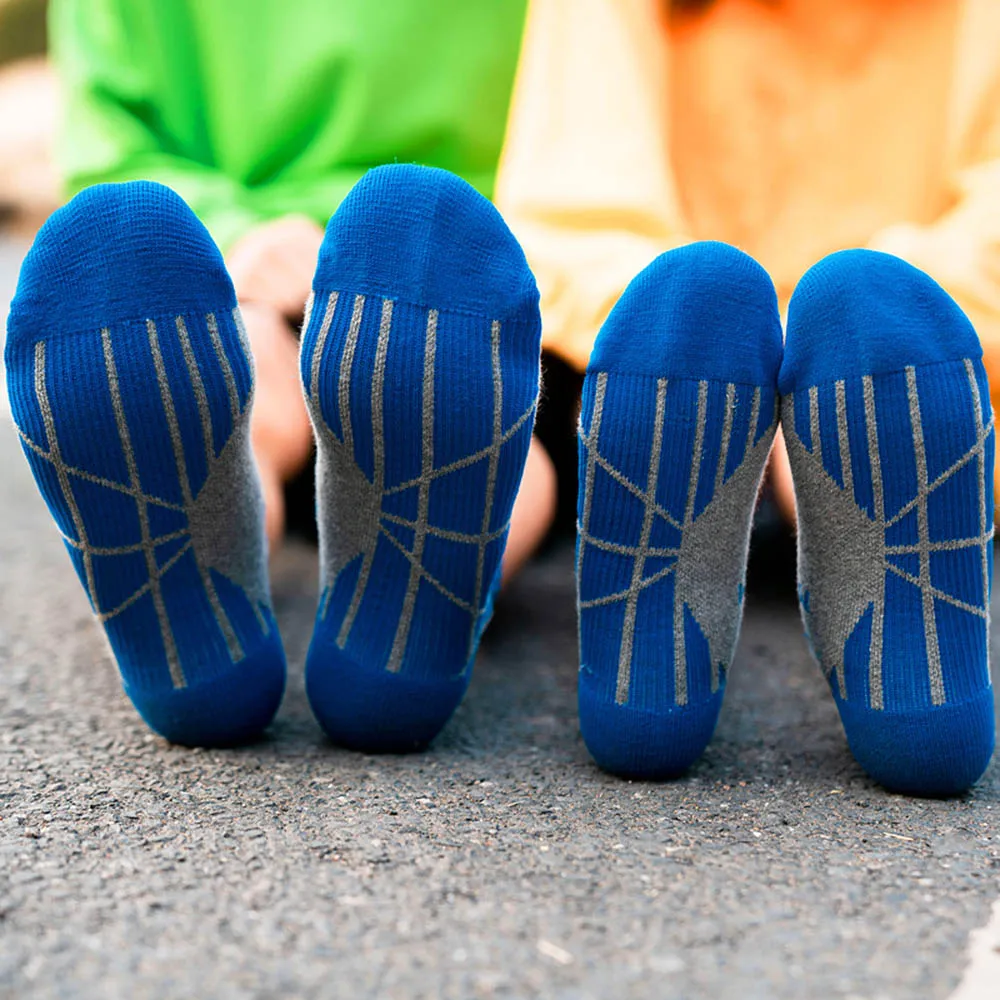 

Running Marathon Sports Socks Left And Right Feet Towel Bottom Basketball Socks Combed Cotton Thick Terry Socks