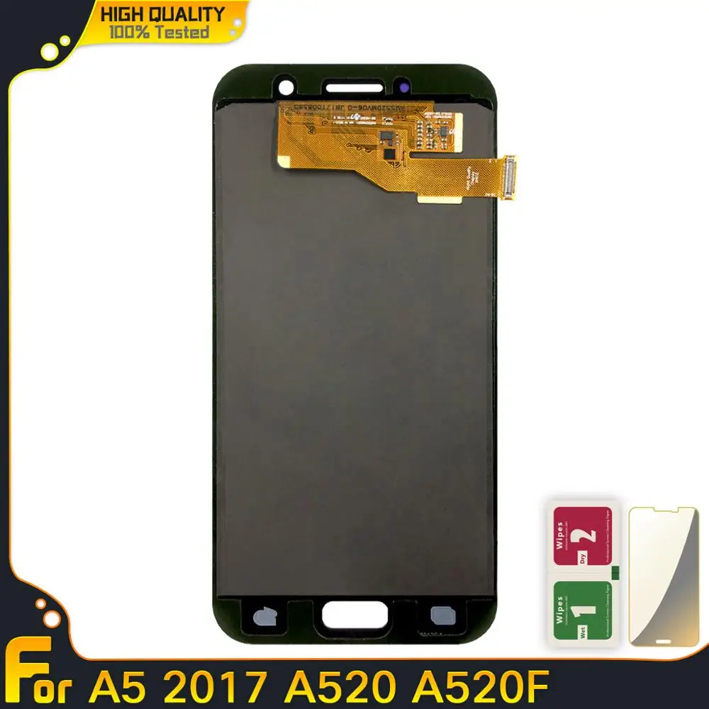 Сменный сенсорный ЖК экран для Samsung Galaxy A5 2017 A520 A520F DS|Экраны мобильных телефонов| |