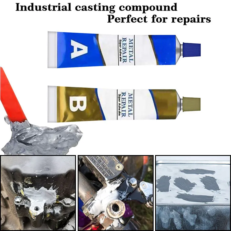 2 шт. металлический Клей многократного использования Портативный холодной