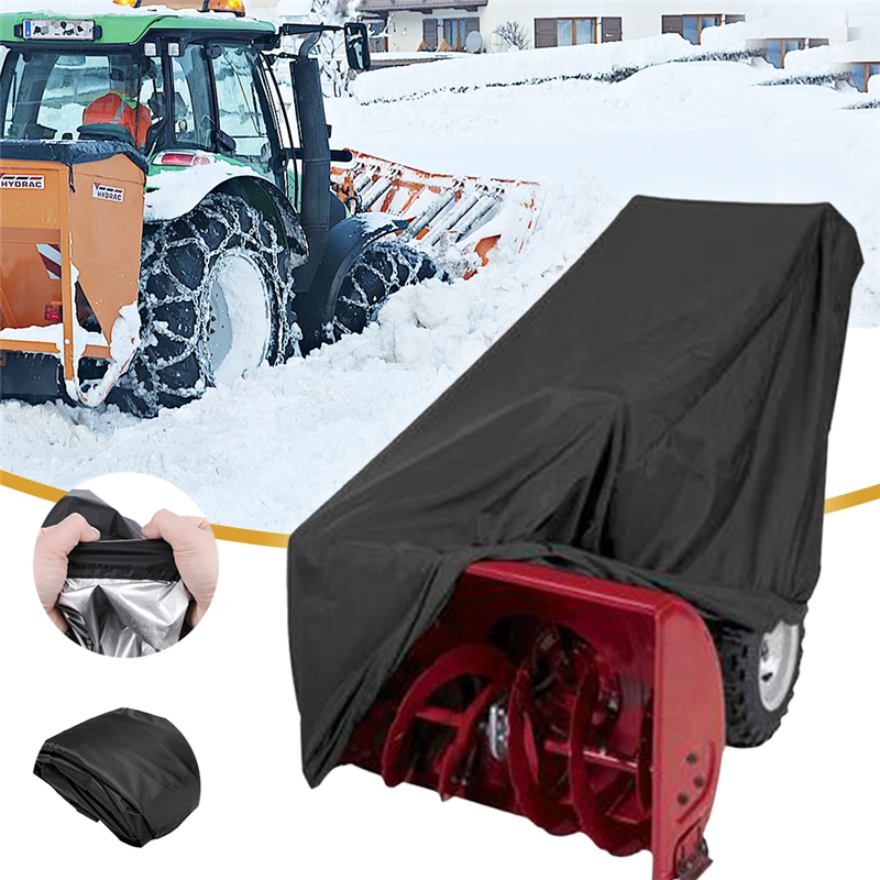 

1 шт. черная накидка-воздуходувка для сада, чехлы на сиденья для сада, водонепроницаемые легкие тканевые оксфорды для большинства двухступе...