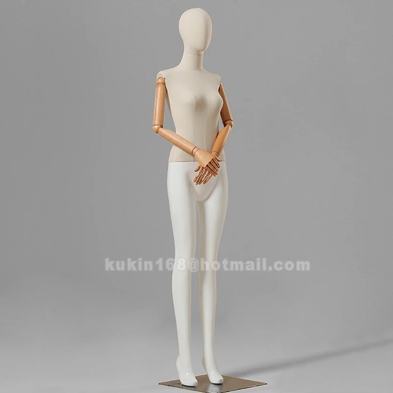 Манекен с деревянными дужками покрытый тканью|display mannequin|fabric covered mannequinmale mannequin |