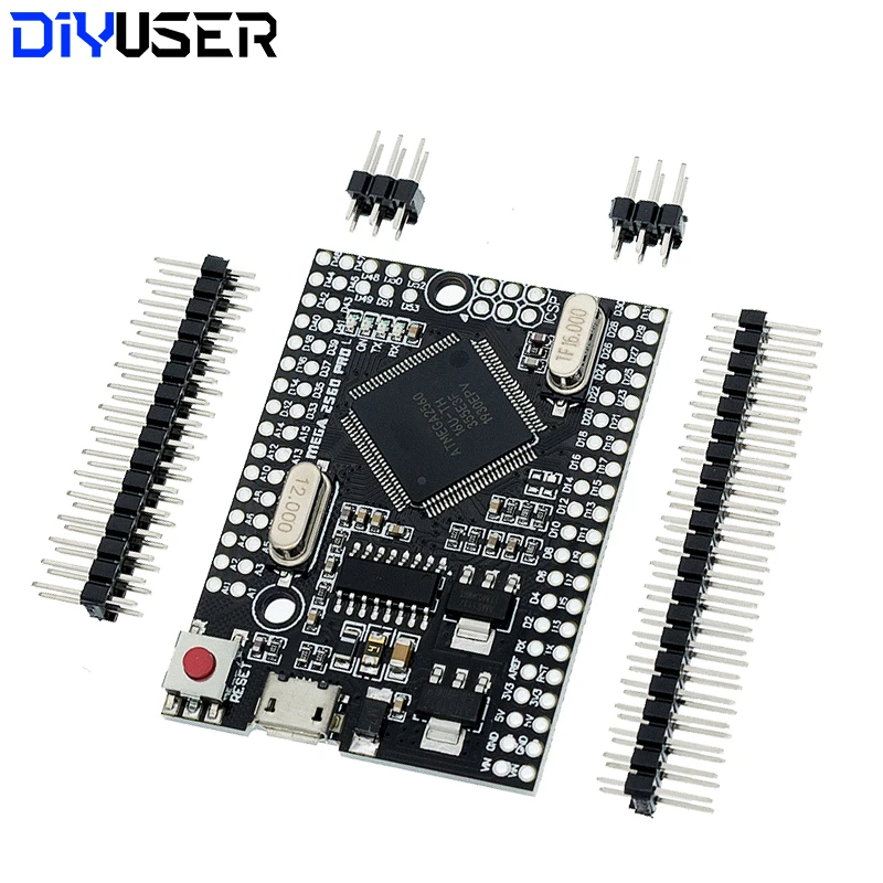 Мега 2560 PRO добавьте CH340G/ATMEGA2560-16AU чип с мужской pinheaders совместимый для arduino Mega2560