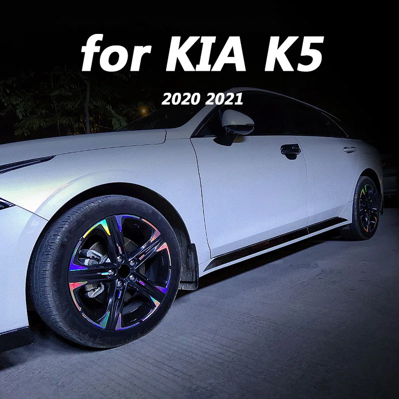 

for KIA K5 2020 2021 Car wheel decoration stickers DIY wheel stickers set of four