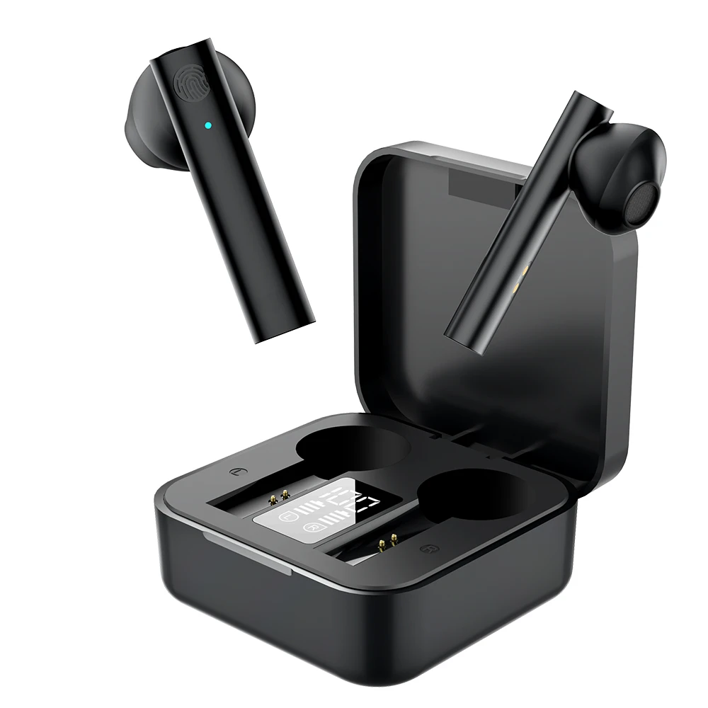

Dual driver sports tws bt 5.0 headphone wireless earphones earbuds wireless manufacturer