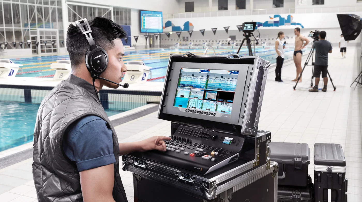 

BMD Atem Television Studio HD 8-Way Directed SDI/HDMI Video Switching Console