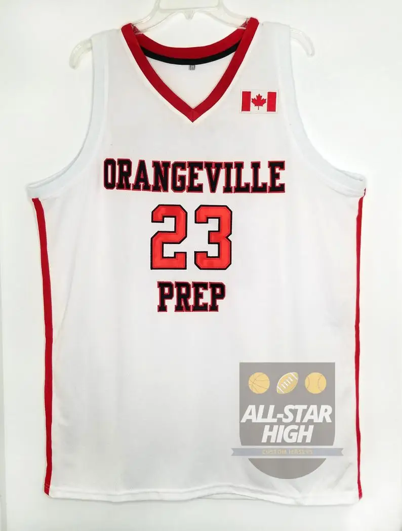 

#23 Jamal Мюррей, баскетбольная майка для старшей школы Orangeville Throwback, под заказ, ретро Спортивная одежда для фанатов, Джерси