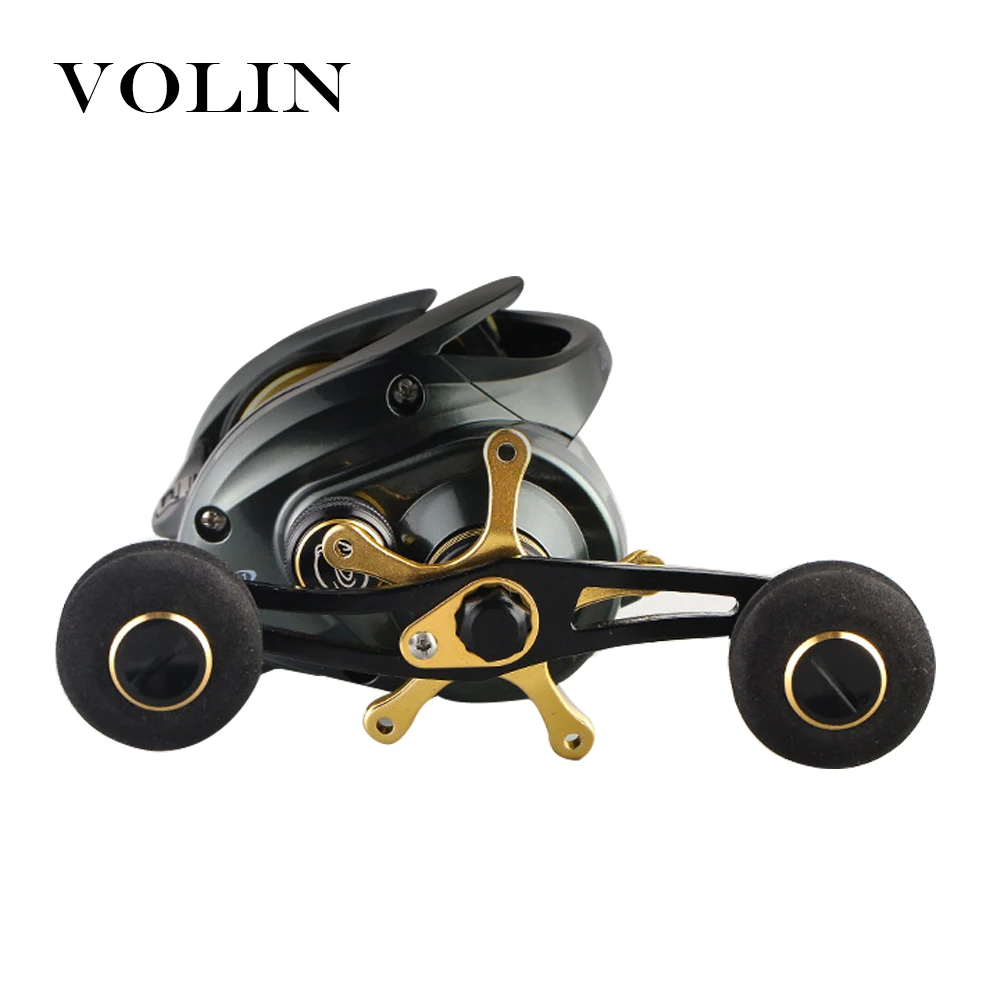 Рыболовная катушка Volin 9 скоростей Магнитная Тормозная система 12 кг NMB Япония 10 + 1