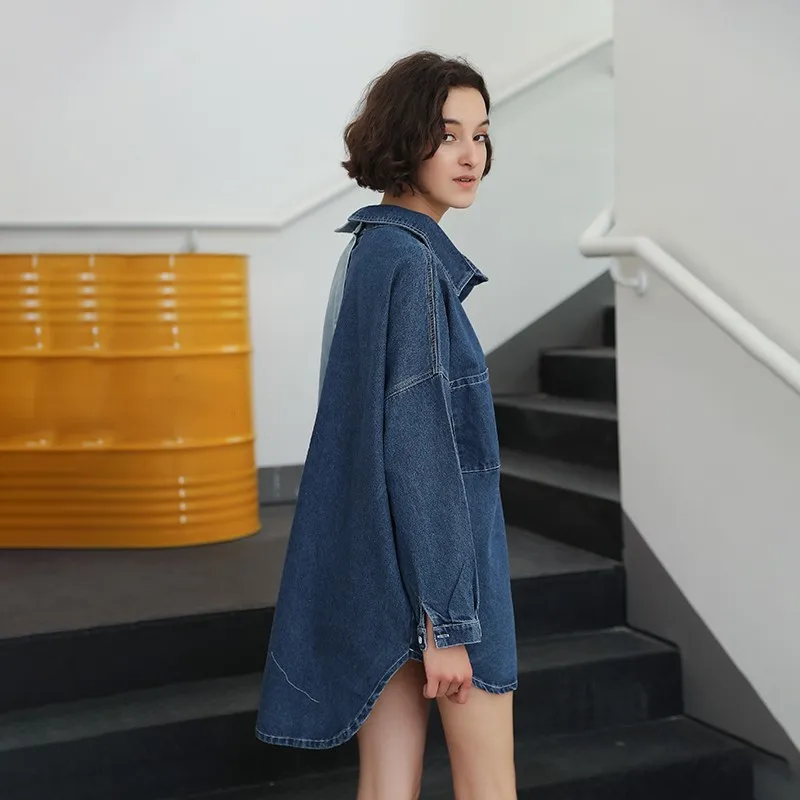 Женская блузка TWOTWINSTYLE с длинным рукавом ассиметричная в стиле пэчворк 2019|Блузки|