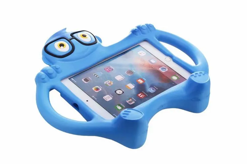Case For iPad mini 1 2 3 4 Non-toxic EVA handgrip stand Shock Proof full body Cover Kids Silicone Para Shell Coque 7.9 inch | Компьютеры и
